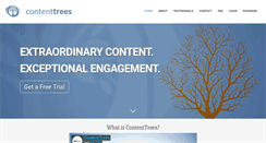 Desktop Screenshot of contenttrees.com